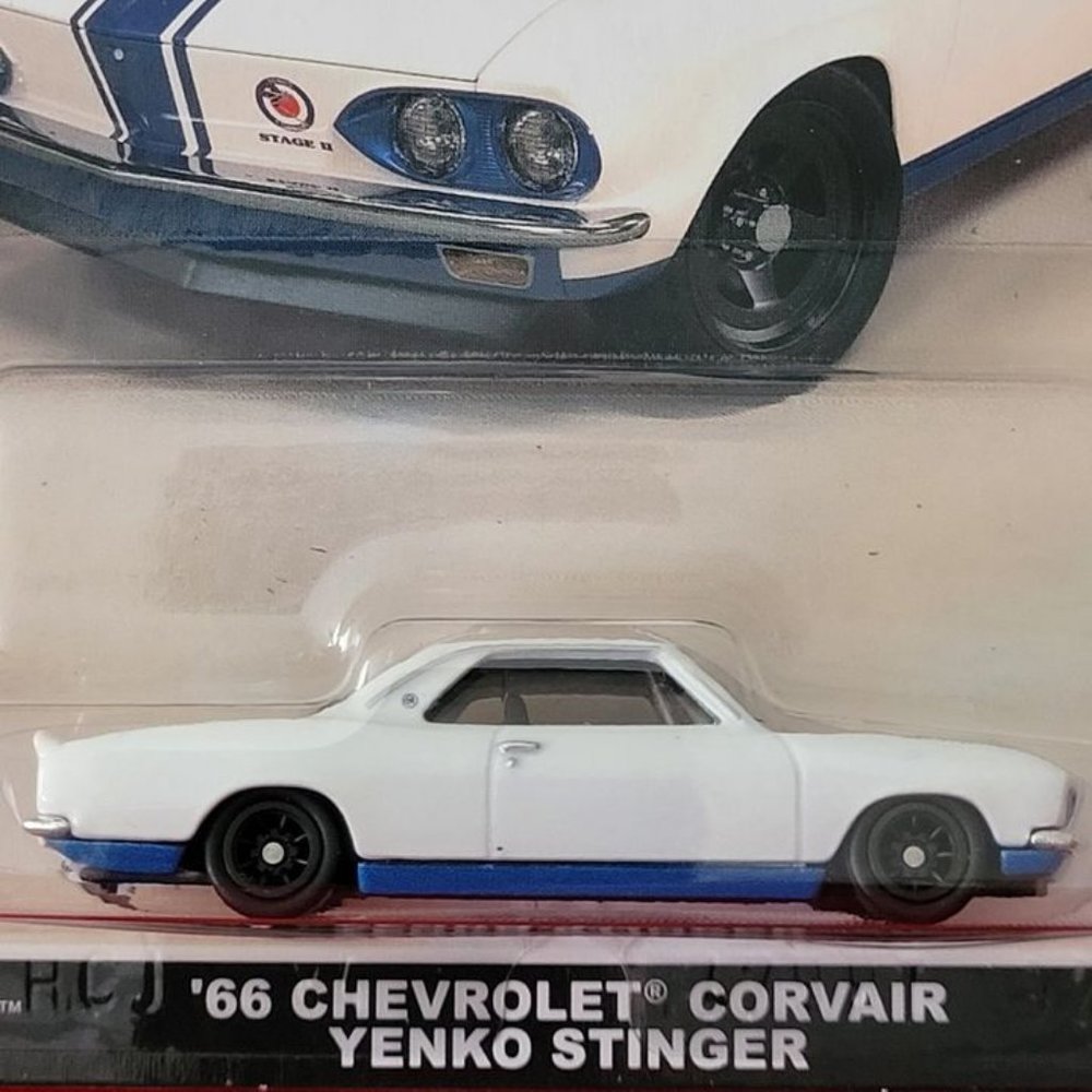 2021 HOT WHEELS PREMIUM REAL RIDERS, '66 CHEVROLET CORVAIR YENKO STINGER!!!